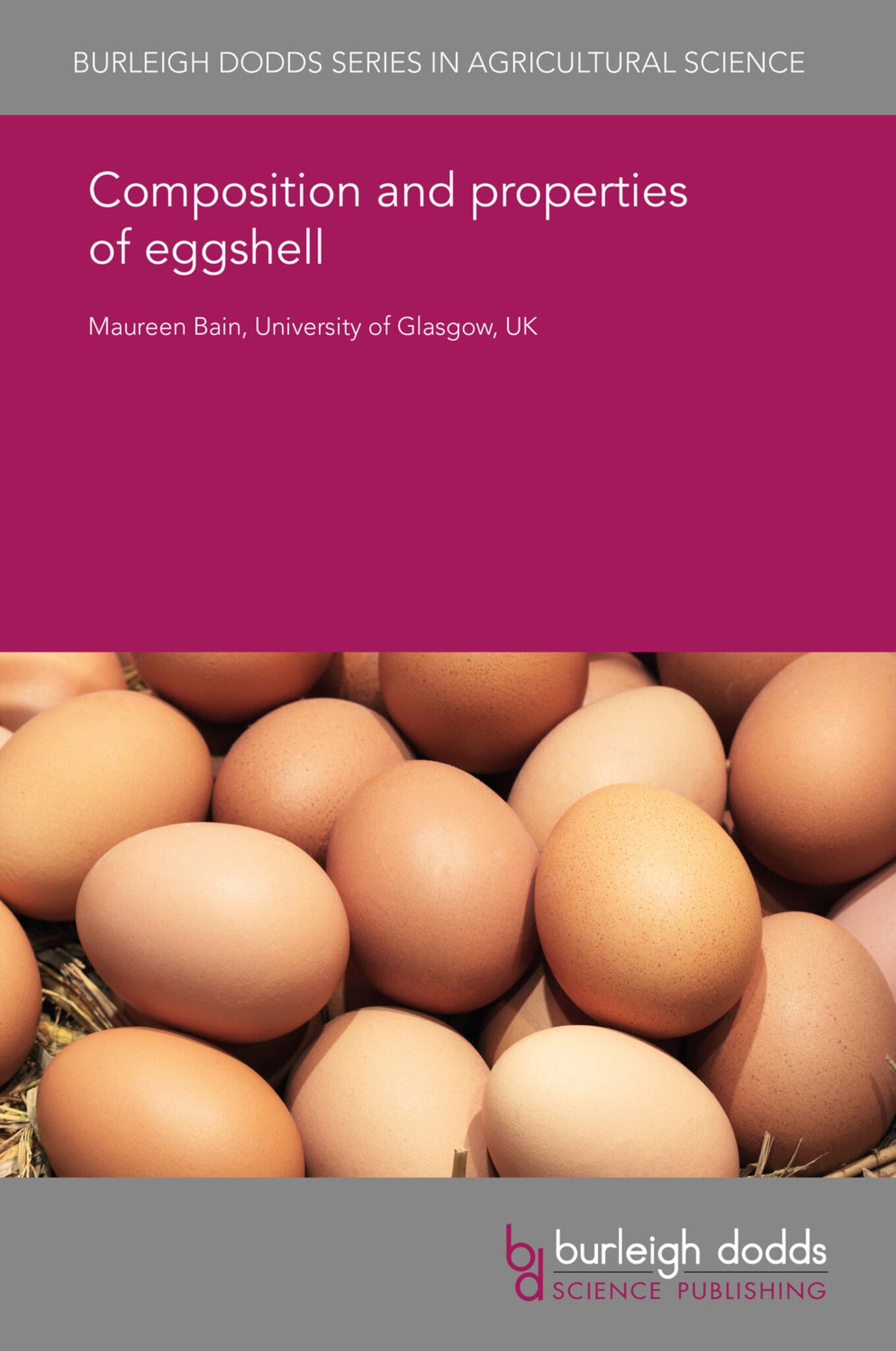 Cover image for Composition and properties of eggshell ISBN 9781838790769